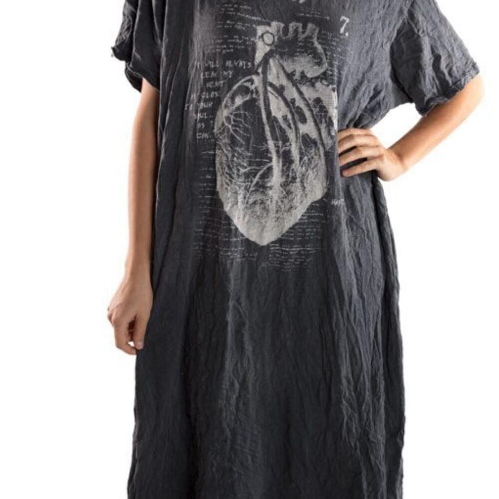 Magnolia-pearl Women's Black and Grey Dress